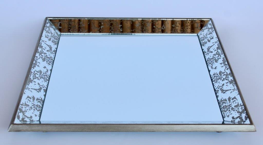 Large Square Hanging Mirror Or Tray